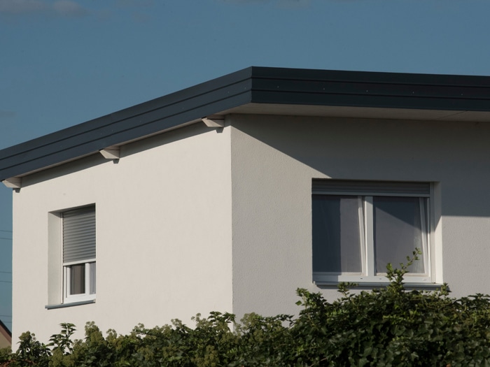 New roof installation