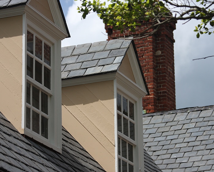 Slate roof